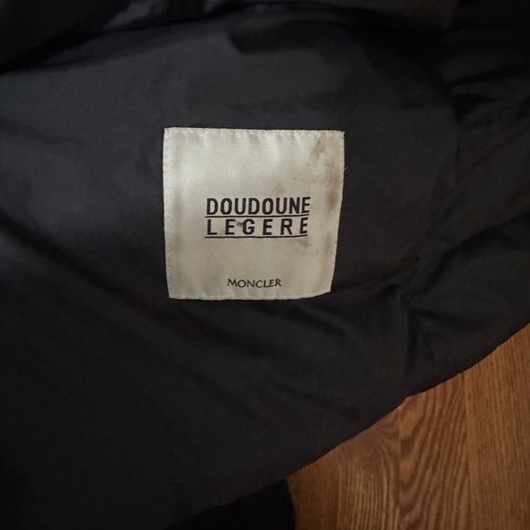 Sz 2 Black Moncler Hooded Jacket - Picture 6 of 9